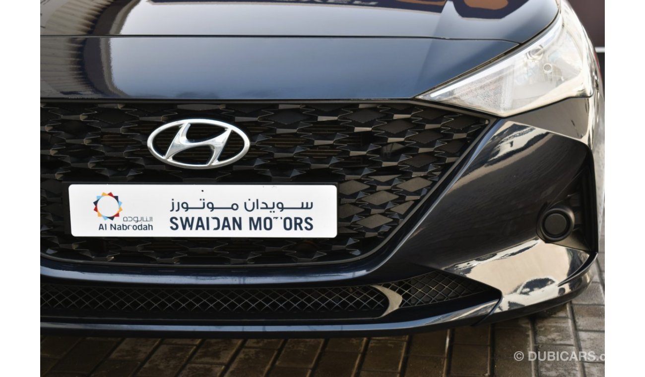 Hyundai Accent AED 769 PM | 1.6L GL SMART GCC DEALER WARRANTY