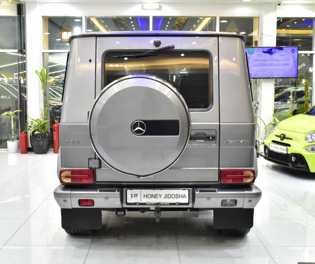Mercedes-Benz G 63 AMG EXCELLENT DEAL for our Mercedes Benz G63 AMG ( 2015 Model ) in Silver Color GCC Specs