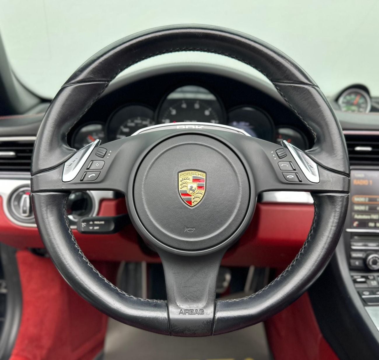Porsche 911 2015 Porsche 911 Carrera Cabriolet, Full Porsche Service History, Excellent Condition , GCC
