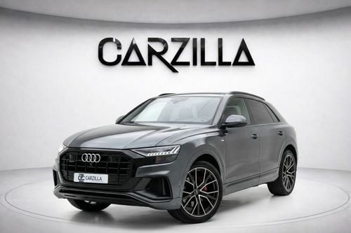 Audi Q8 55 TFSI quattro S-Line 3.0L (340 HP) RAMADAN OFFER l AED 3,427 P.M l 0% Downpayment l S-Line l Agenc