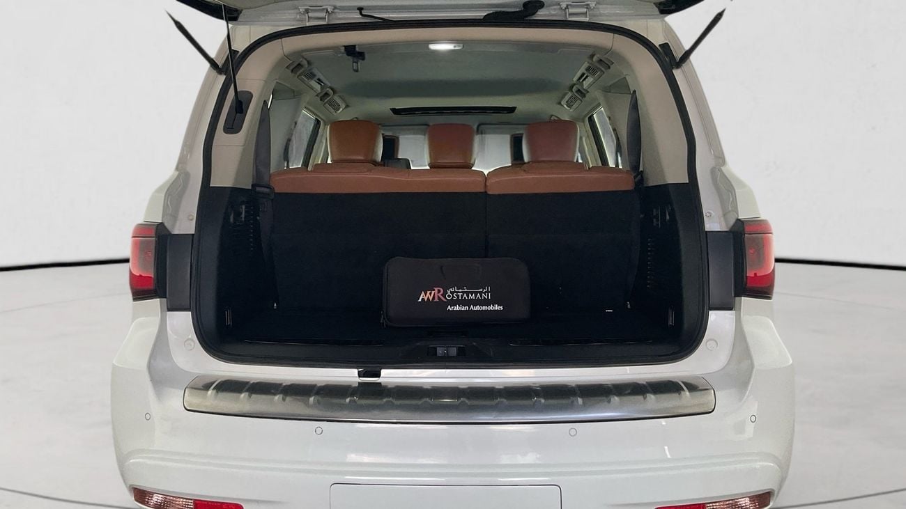 إنفينيتي QX80 LUXURY PROACTIVE 5.6 8STR 4WD AUTO LUXE PROACTVE TOW | شامل الضمان | 0 ﺪﻔﻋﺓ ﺃﻮﻟﻯ