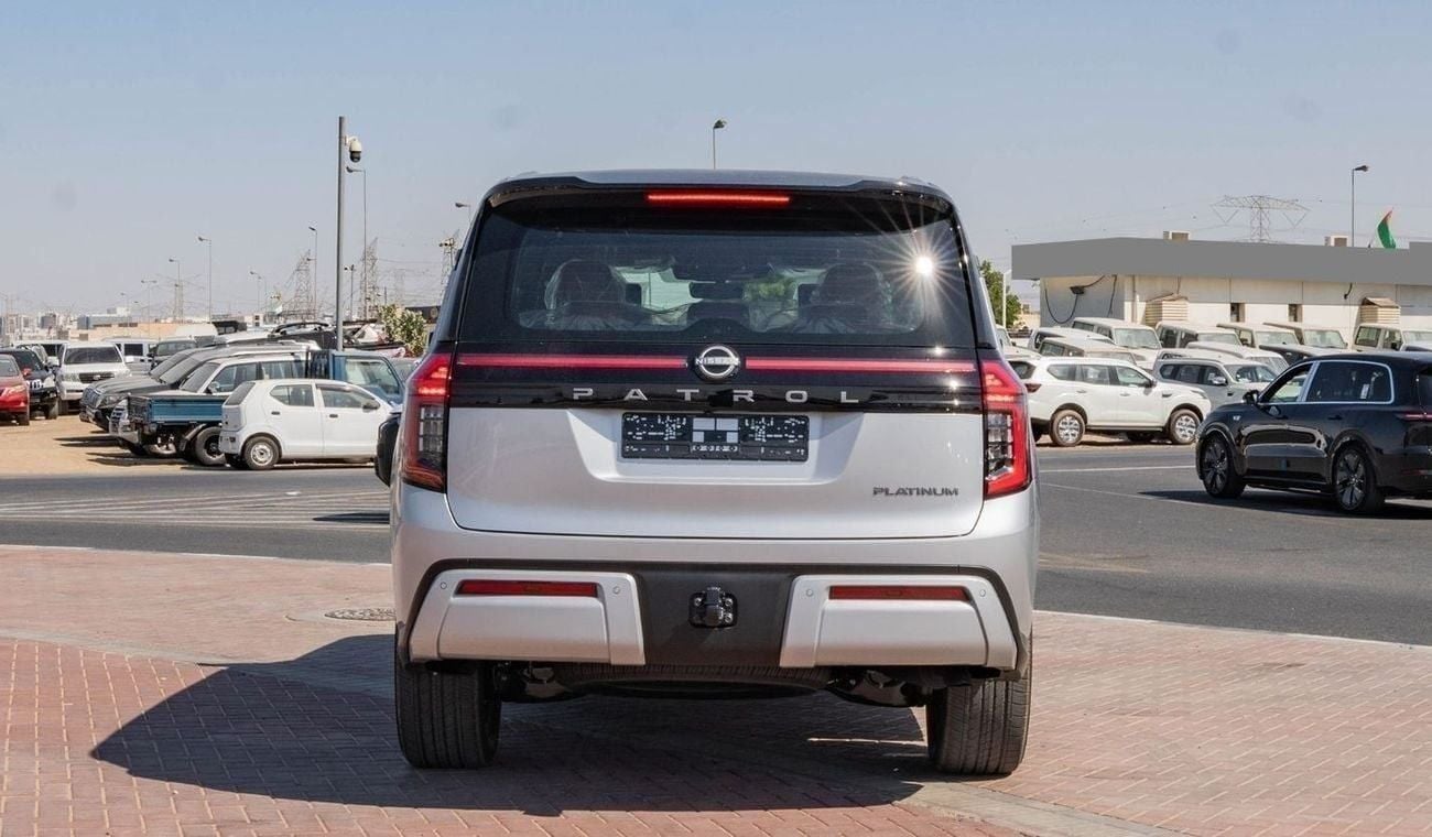 نيسان باترول 2025 Nissan Patrol 3.5L Twin turbo LE Platinum (Silver)