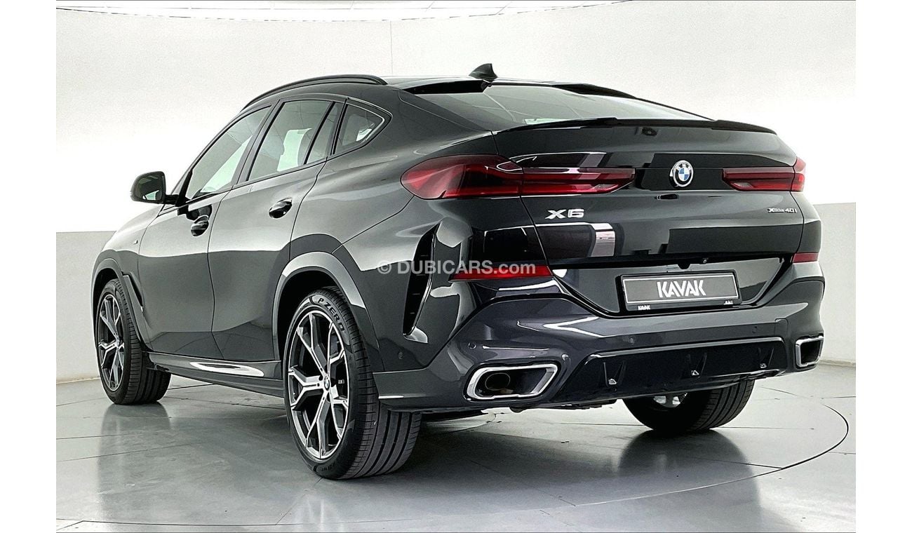 بي أم دبليو X6 40i M Sport | سنة ضمان مجانية | نسبة التمويل 1.99% | خالية من أضرار الفيضانات