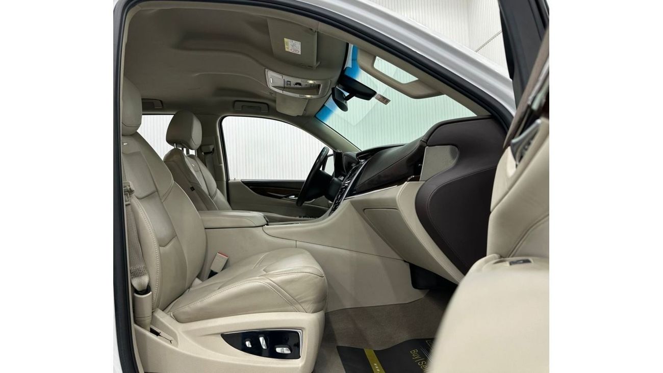 كاديلاك إسكالاد بلاتينوم 2017 Cadillac Escalade 7 Seater, Warranty, Service History, Full Options, GCC