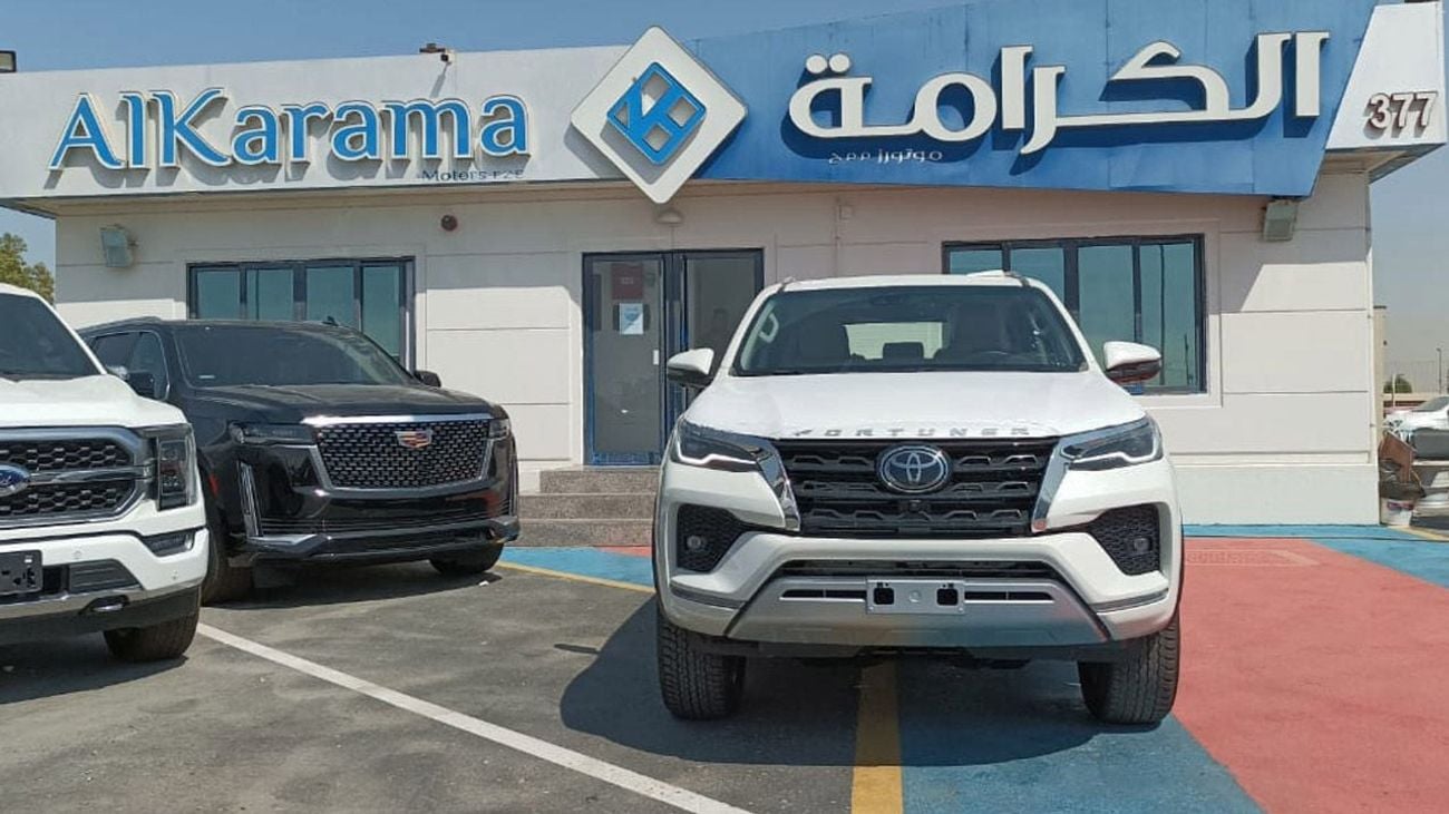 Toyota Fortuner 2.8L Diesel 4x4 | Full Option | 360 Camera | Radar | Paddle Shifters | GCC | Zero KM