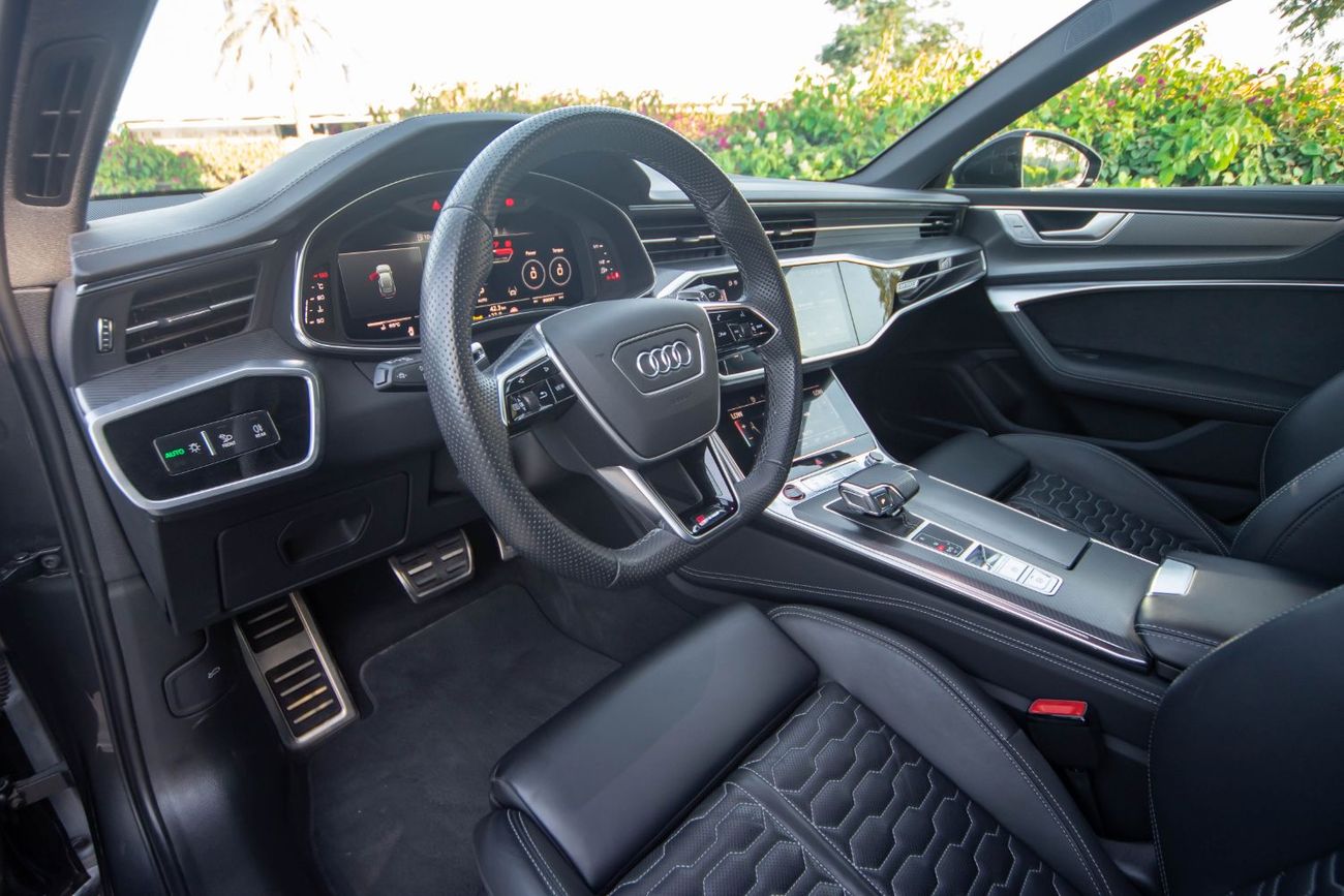 أودي RS6 2024 Audi RS6 Performance with 4.0L twin-turbo V8, 621 hp, 627 lb-ft torque, 8-speed automatic 2024 