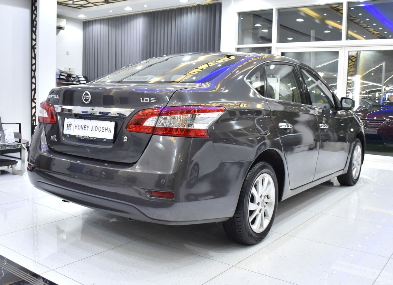 Nissan Sentra EXCELLENT DEAL for our Nissan Sentra 1.8 S ( 2018 Model ) in Grey Color GCC Specs