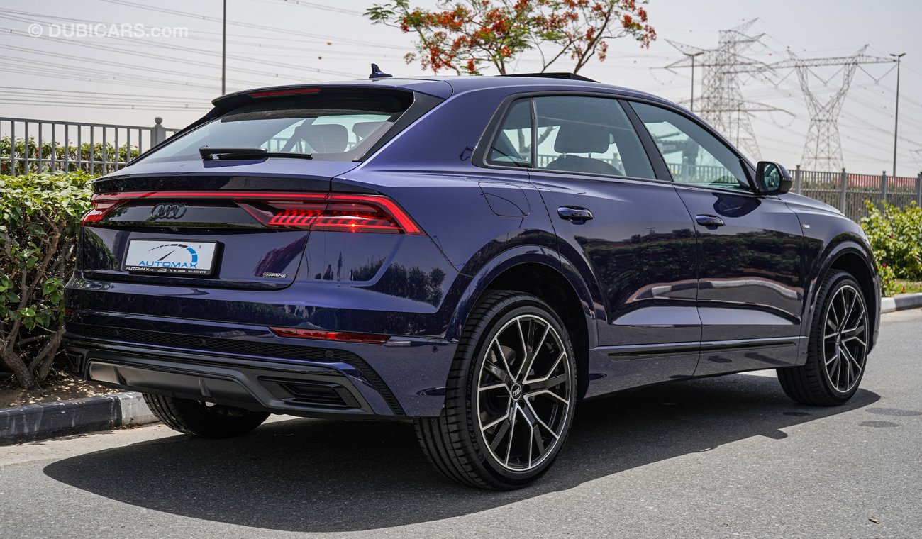 أودي Q8 3.0L V6 Quattro 55-TFSI S-Line , خليجية 2022 , 0 كم , مع ضمان 3 سنوات أو 100 كم