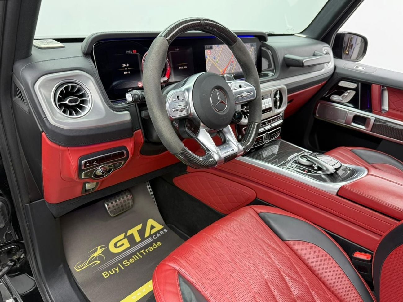 Mercedes Benz G63 AMG 4MATIC SUV 2022 Mercedes-AMG G63 ,Gargash Warranty+Service Contract+Full Service History ,GCC
