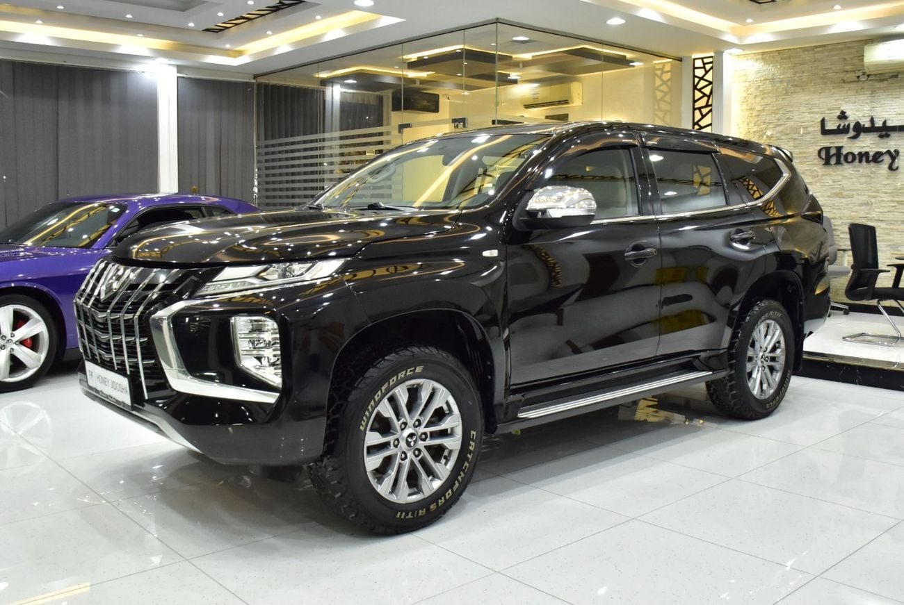 Mitsubishi Montero Sport EXCELLENT DEAL for our Mitsubishi Montero Sport ( 2021 Model ) in Black Color GCC Specs