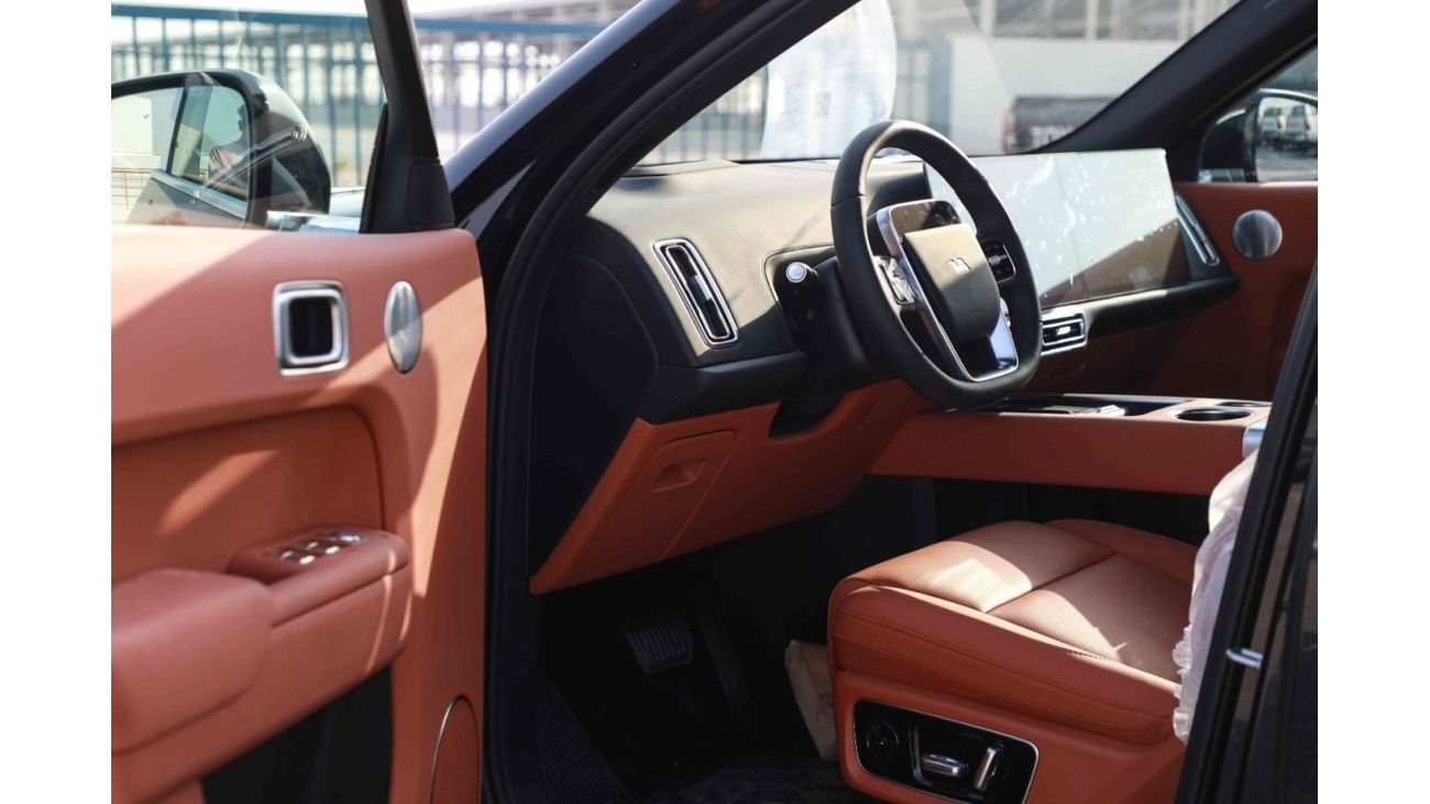 Li Auto L9 2024 Li Auto L9 ULTRA 1.5 - Black inside Black & Orange | Export Only