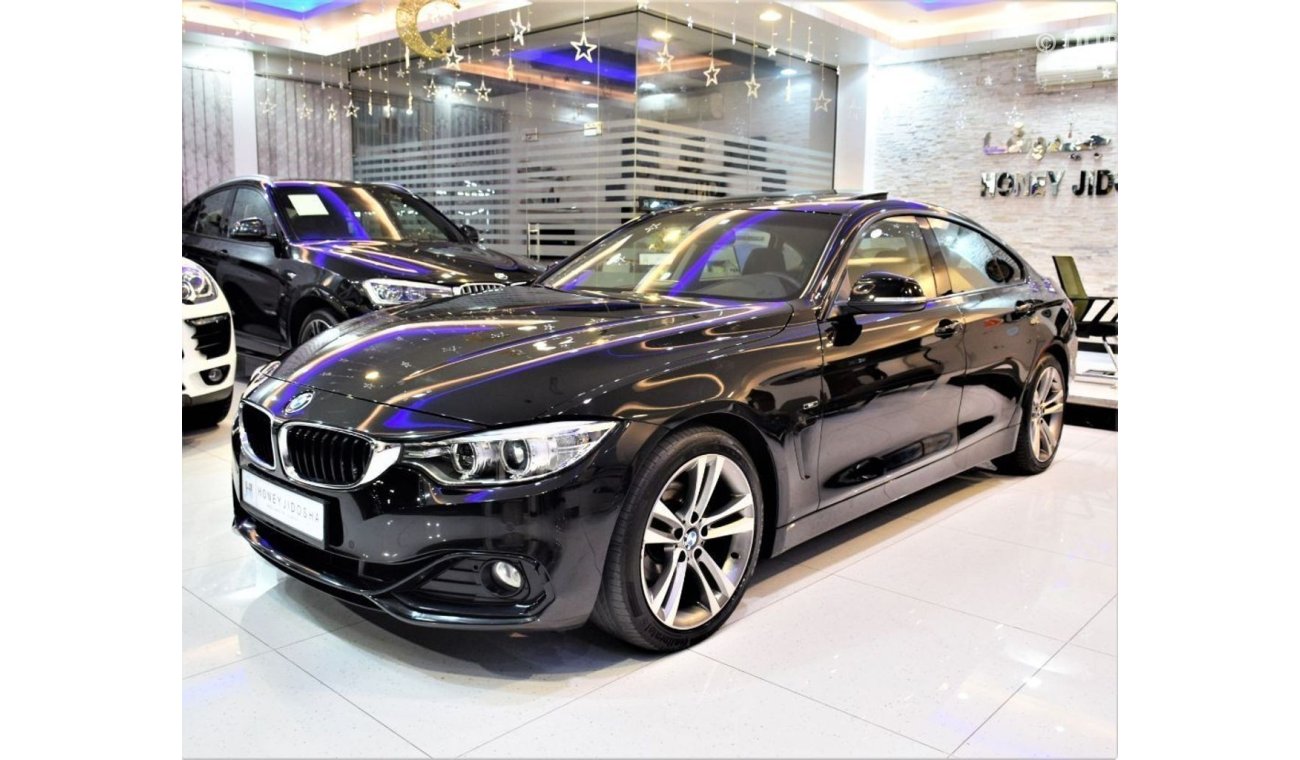 BMW 420i ONLY 60000 KM! BMW 420i Gran Coupe 2015 Model!! in Black Color! GCC Specs