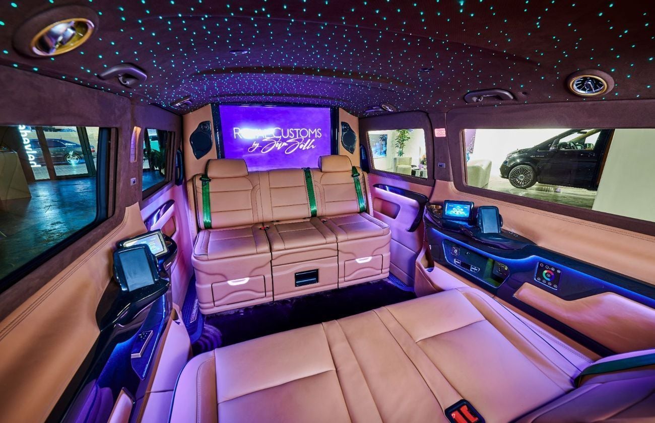 مرسيدس بنز V 300 “LES RACINES” – 1 Of 3 CONCEPT - Handcrafted by ROYAL CUSTOMS in Dubai