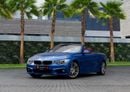 بي أم دبليو 430i Convertible | 2,154 P.M  | 0% Downpayment | Well Maintained!