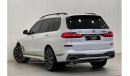 BMW X7 M50i 2022 BMW X7 xDrive50i M-Sport, Dec 2027 BMW Warranty + Service Pack, Full Options, Low Kms, GCC