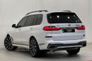 BMW X7 M50i 2022 BMW X7 xDrive50i M-Sport, Dec 2027 BMW Warranty + Service Pack, Full Options, Low Kms, GCC