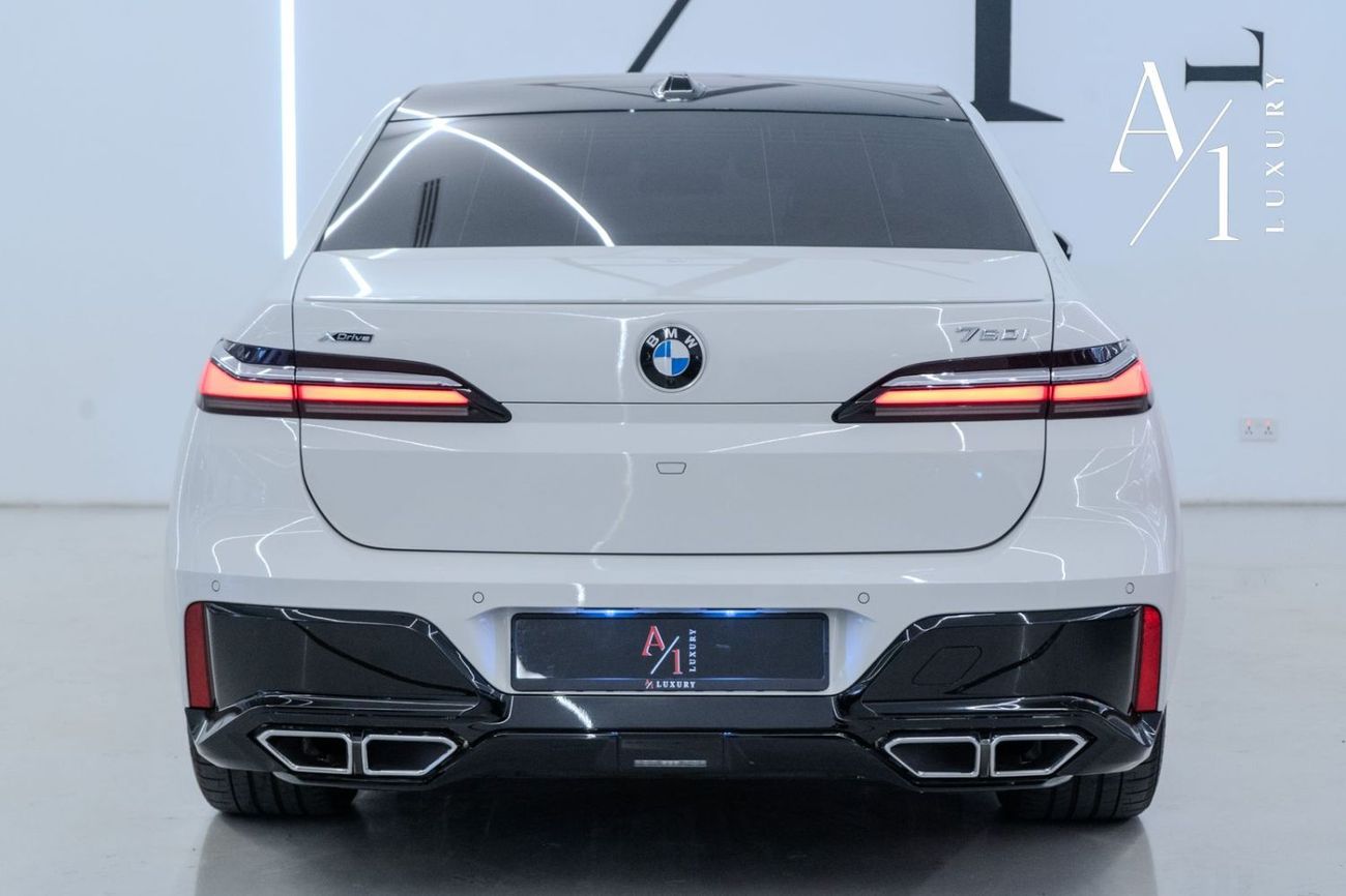 BMW 760Li xDrive M-Sport (563 HP) 2023 BMW 760i xDrive M-Sport, 2028 BMW Warranty + Service Pack, Fully Loaded