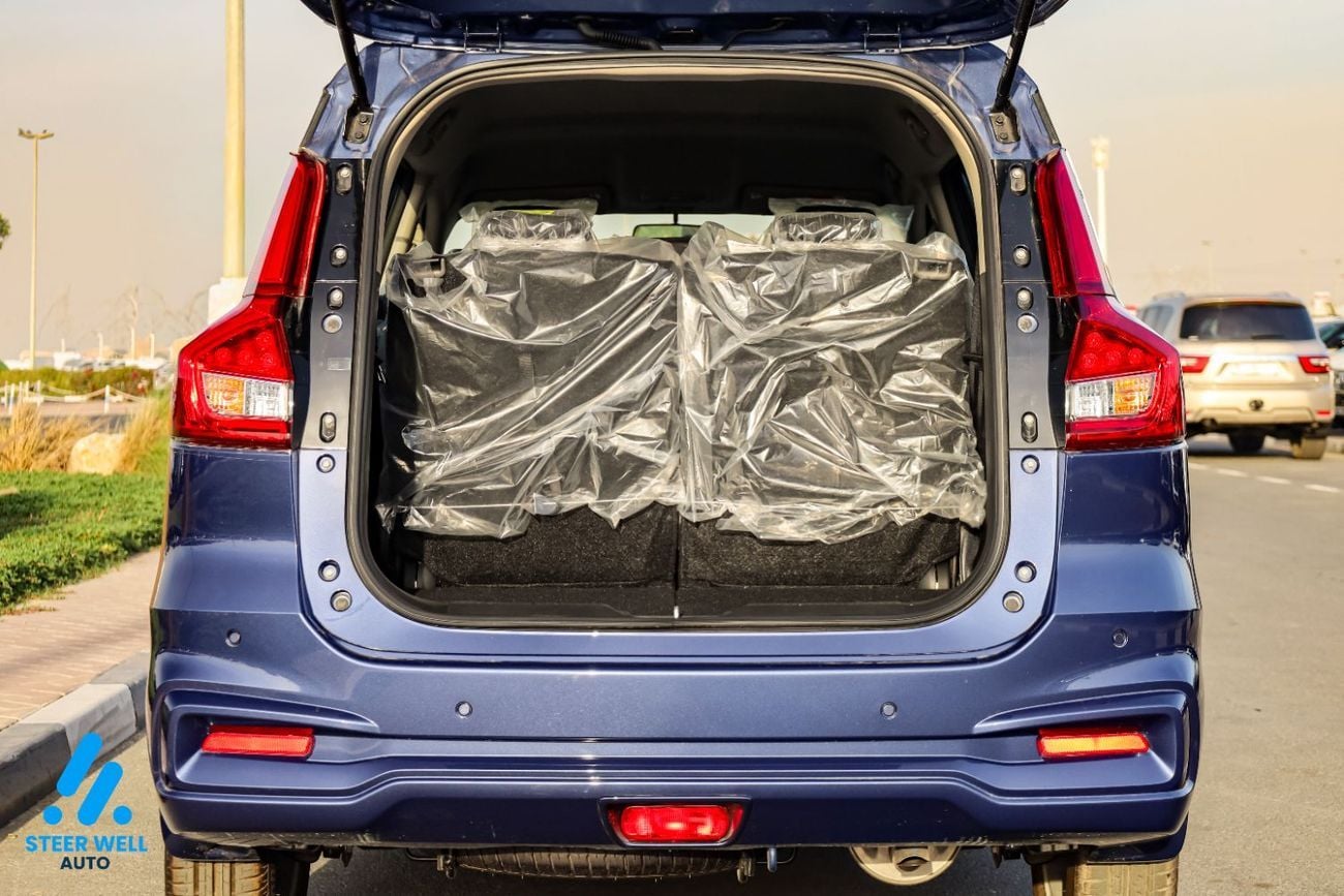 Suzuki Ertiga GLX 2026 | GCC Specs | 7-Seater Comfort | Petrol AT | 6 Airbags | Oxford Blue | Best Price