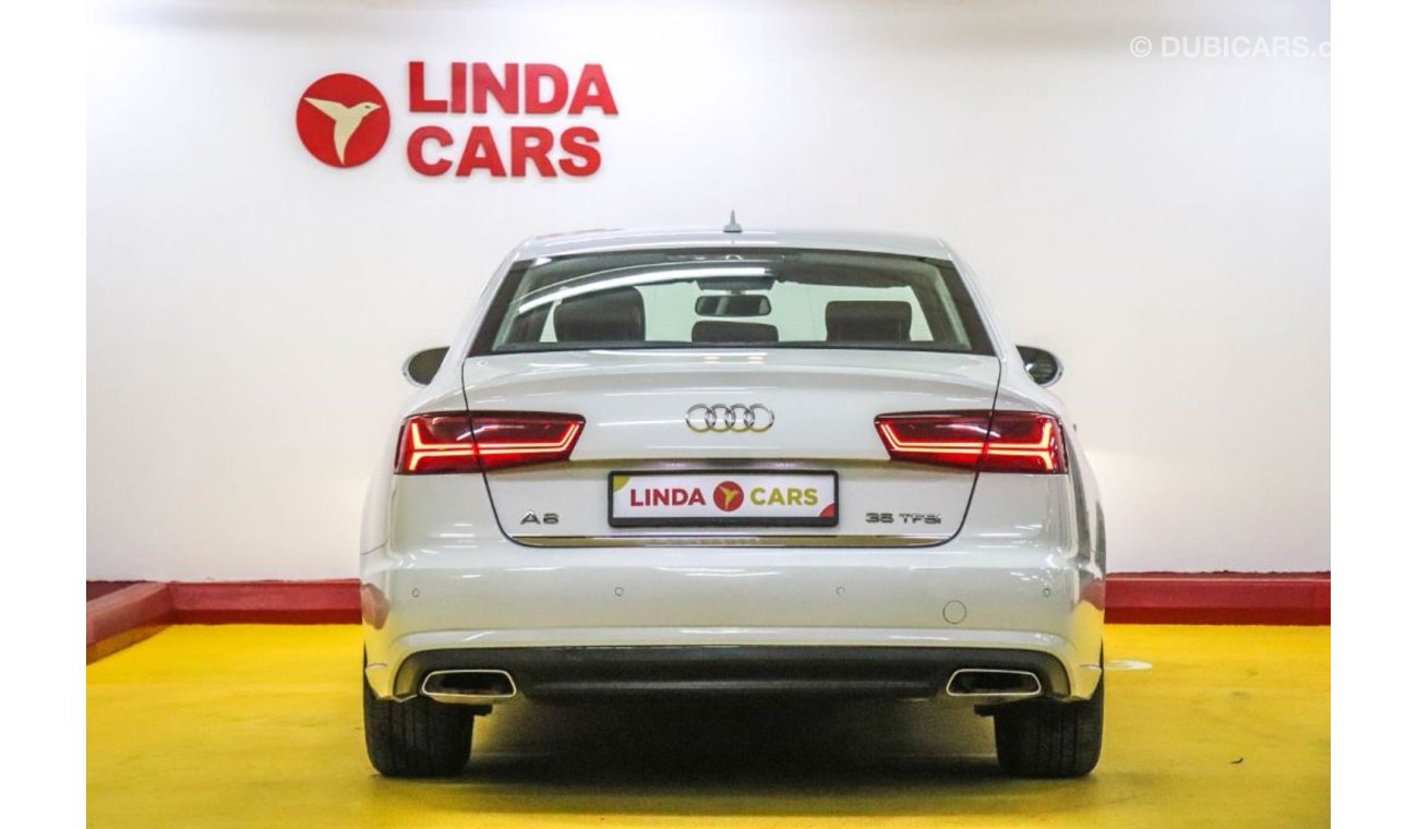 أودي A6 Audi A6 2016 GCC under Warranty with Zero Down-Payment.