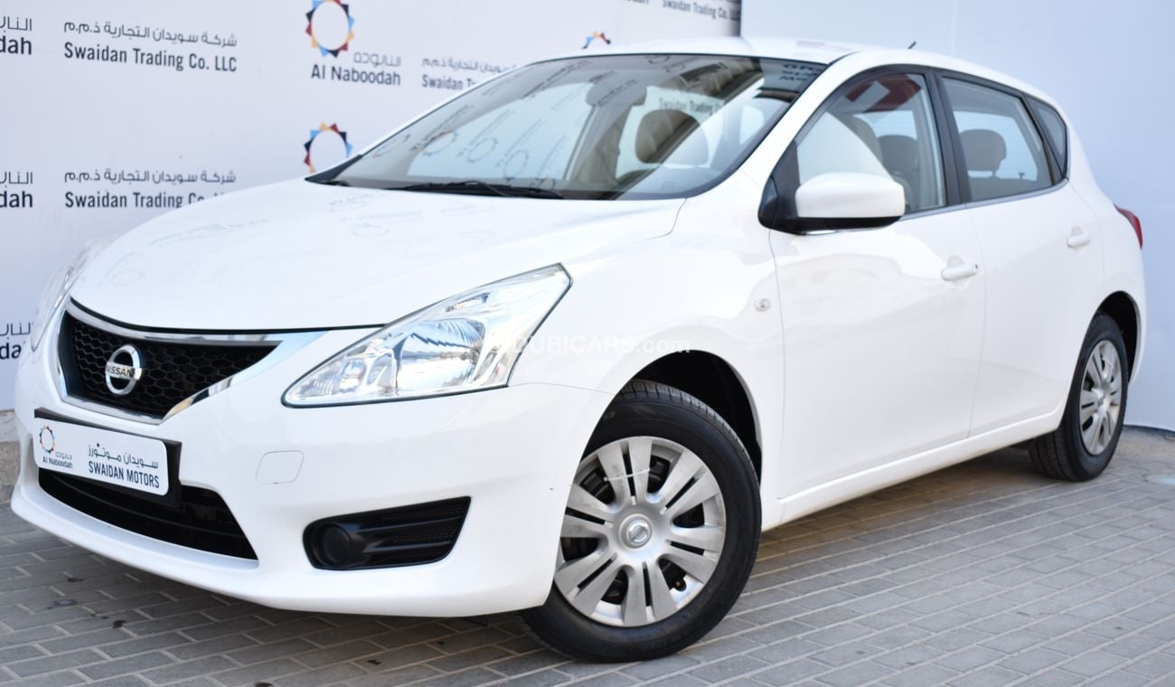 Nissan Tiida 1.6L S 2016 GCC DEALER WARRANTY