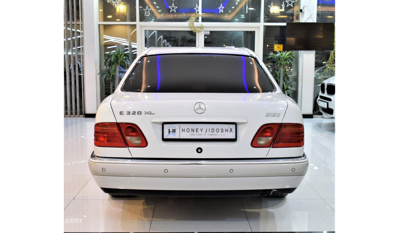 Mercedes-Benz E 320 VERY LOW MILEAGE! Mercedes Benz E320 XL ( LIMOUSINE ) 1998 Model!! in White Color! GCC Specs