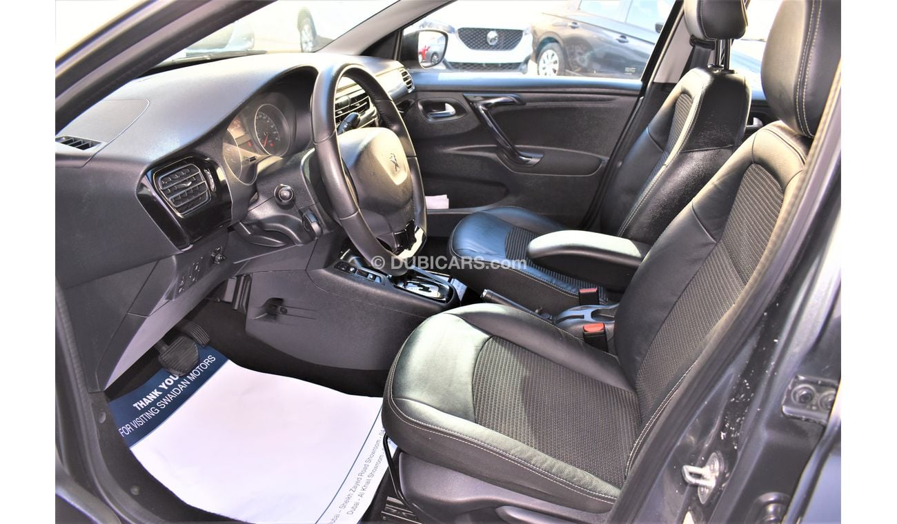 Peugeot 301 1.6L ALLURE 2018 GCC AGENCY WARRANTY UP TO 2023 OR 200,000KM