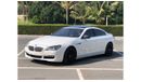 BMW 650i BMW 650 MODEL 2013 GCC CAR PERFECT CONDITION FULL OPTION PANORAMIC ROOF LEATHER SEATS 5 CAMR navigat