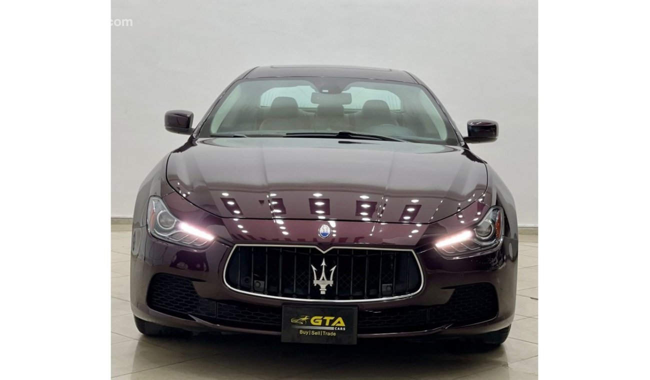 Maserati Ghibli 2014 Maserati Ghibli, Full Service History, GCC