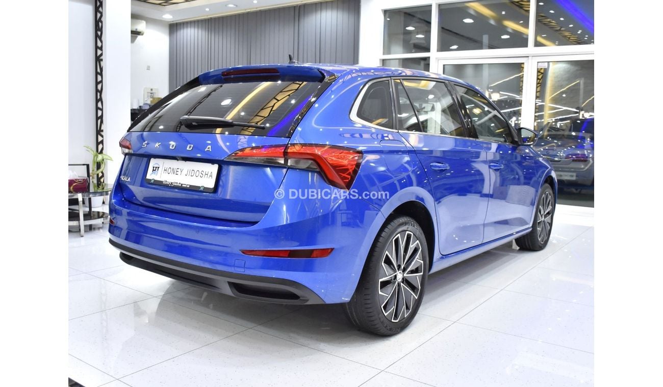 Skoda Scala EXCELLENT DEAL for our Skoda Scala ( 2021 Model ) in Blue Color GCC Specs