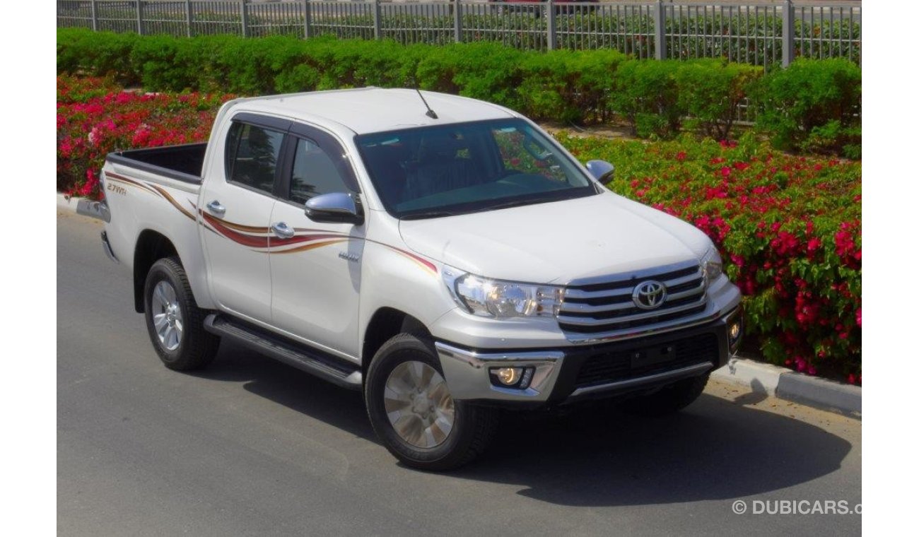 Toyota Hilux 2019 MODEL TOYOTA HILUX DOUBLE CAB PICKUP SR5 2.7L PETROL 4WD MANUAL TRANSMISSION