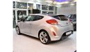 Hyundai Veloster GLS EXCELLENT DEAL for our Hyundai Veloster 1.6L ( 2013 Model! ) in Silver Color! GCC Specs