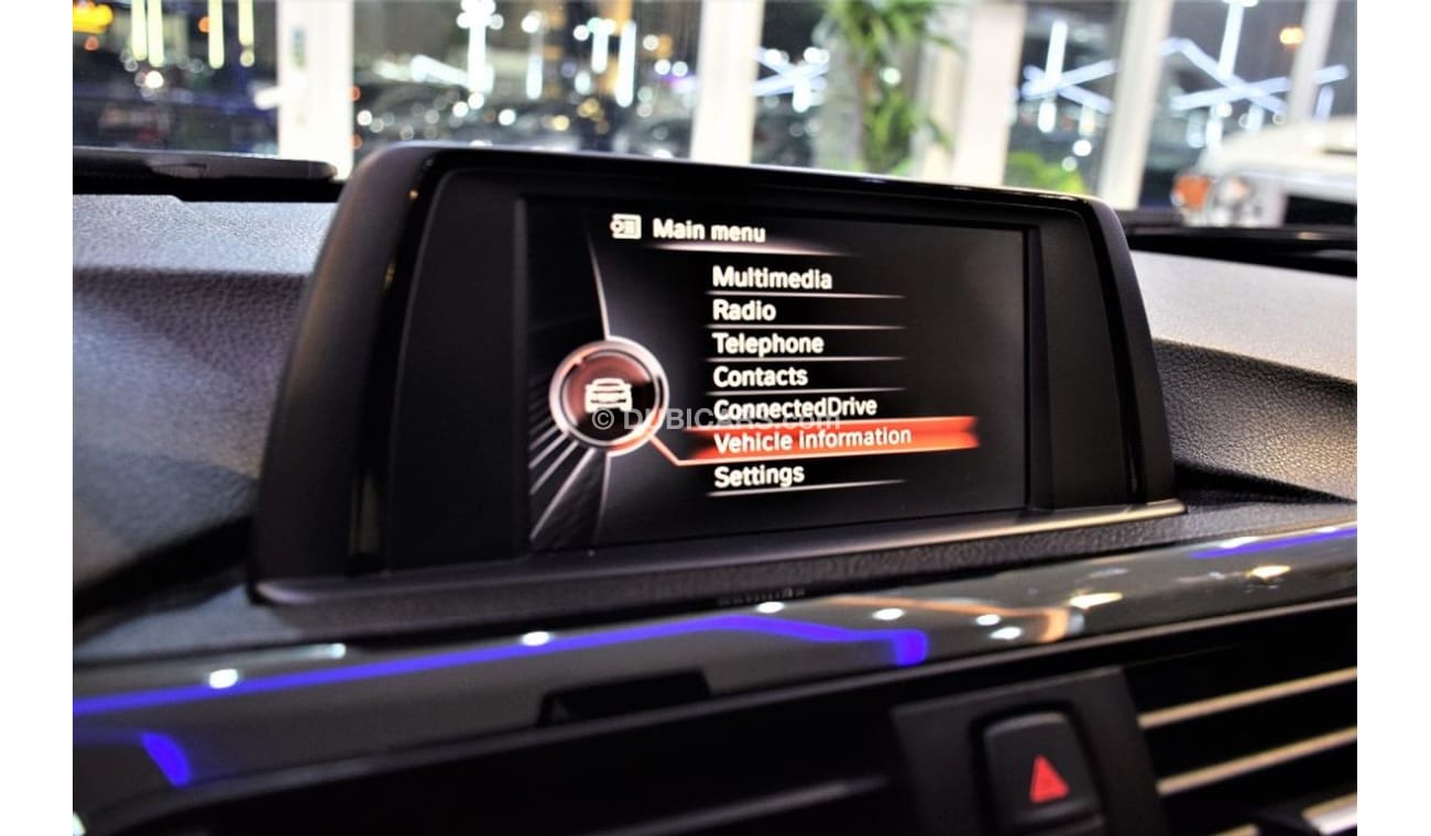 BMW 328i ONLY 89000 KM!! BMW 328i 2015 Model!! Black Color! GCC Specs