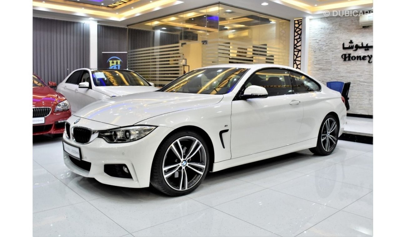 BMW 428i EXCELLENT DEAL for our BMW 428i M-Kit ( 2016 Model ) in White Color GCC Specs