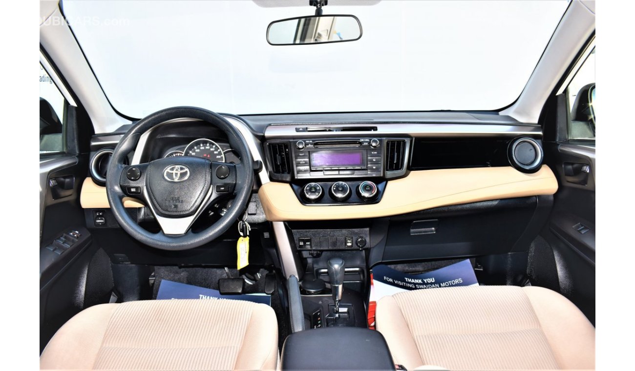 Toyota RAV4 AED 1566 PM | 2.5L EX 2WD GCC DEALER WARRANTY
