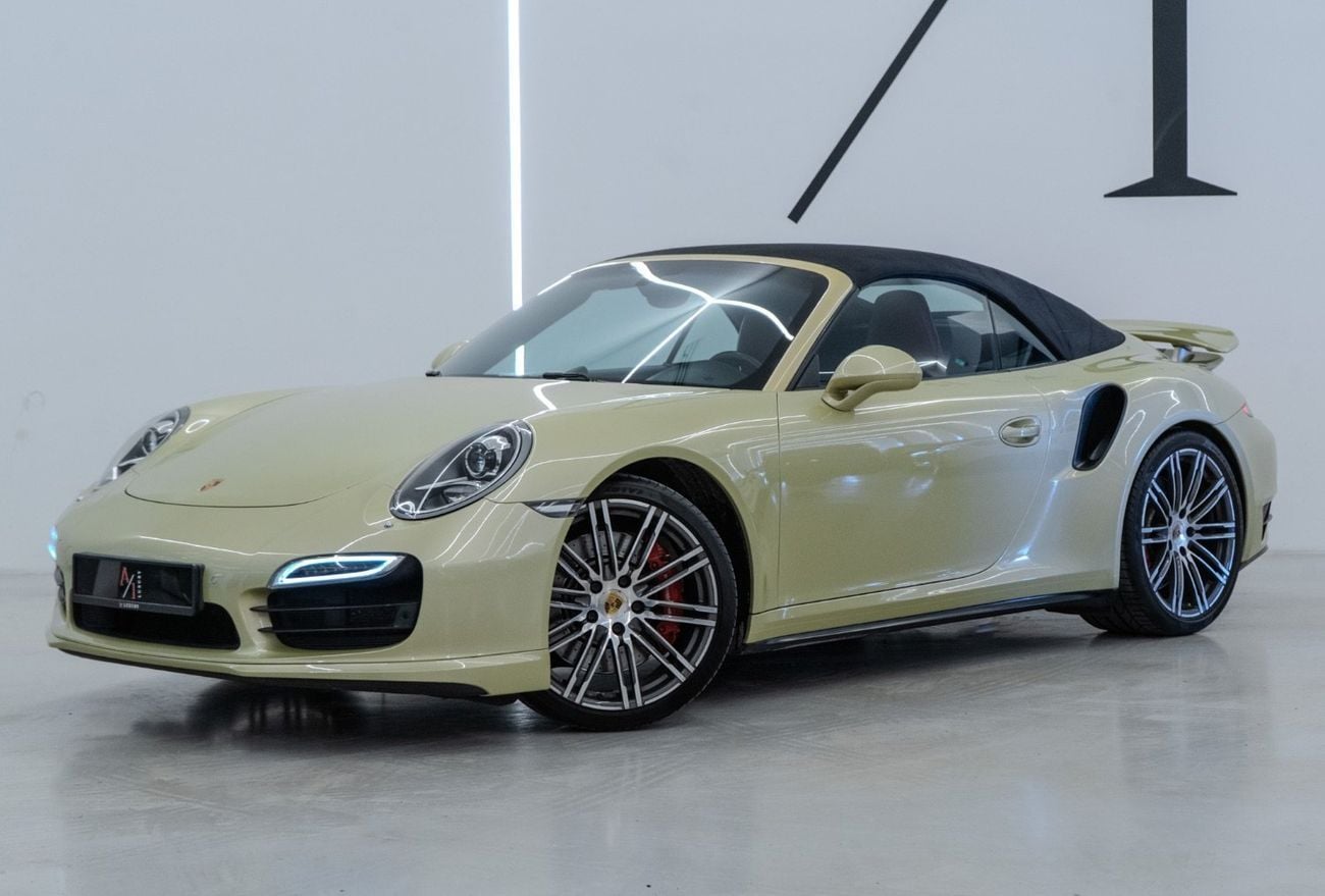 Porsche 911 Turbo 3.8L (520 HP) Convertible 2015 Porsche 911 Turbo Convertible, Fully Loaded, Excellent Conditio