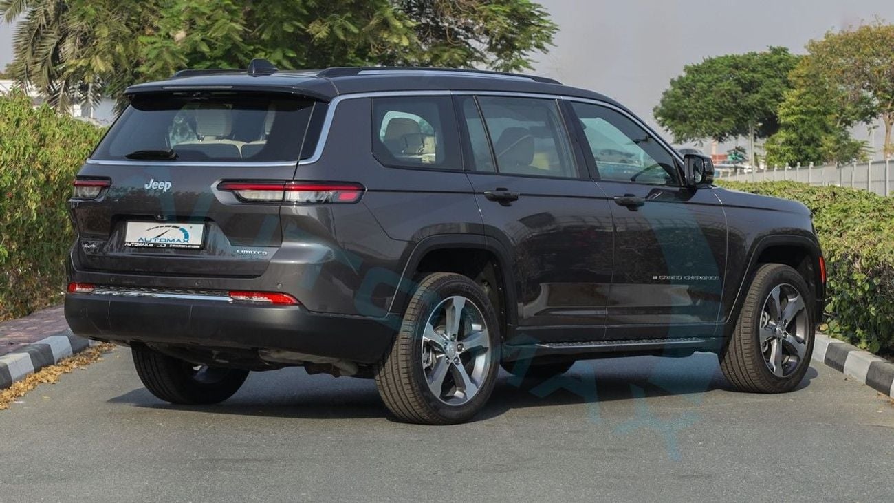 جيب جراند شيروكي L LIMITED PLUS LUXURY V6 3.6L 4X4 2025 GCC 0Km With 3 Years Or 60,000 Km Warranty @Official Dealer