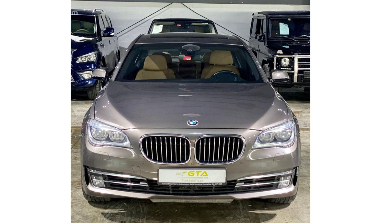 بي أم دبليو 750 2014 BMW 750 LI EXCLUSIVE ORIGINAL PAINT FULL AGMC SERVICE HISTORY