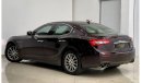 Maserati Ghibli 2014 Maserati Ghibli, Full Service History, GCC