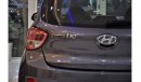 Hyundai Grand i10 EXCELLENT DEAL for our Hyundai Grand i10 1.2L 2016 Model!! in Grey Color! GCC Specs