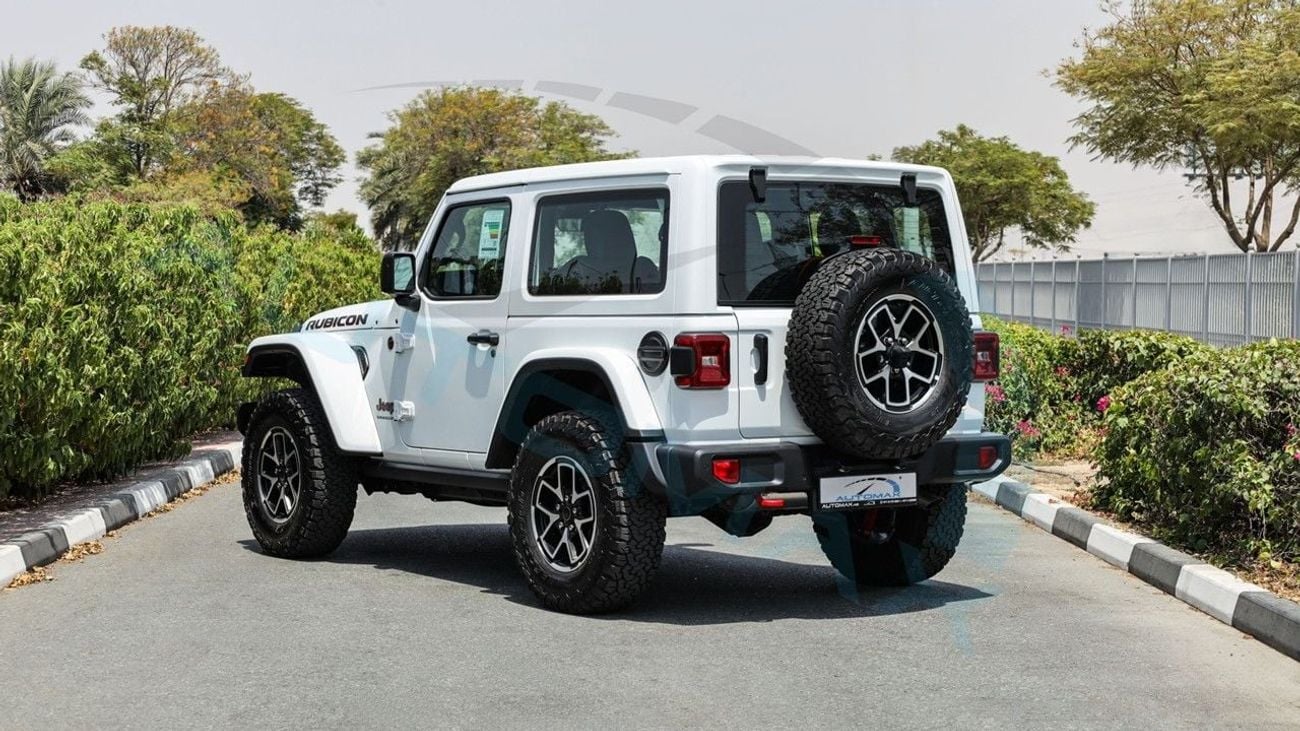 Jeep Wrangler Rubicon 2.0L Turbo 4x4 2025 GCC 0Km With 5Y Or 120K km Warranty & 3Y Service @Official Dealer