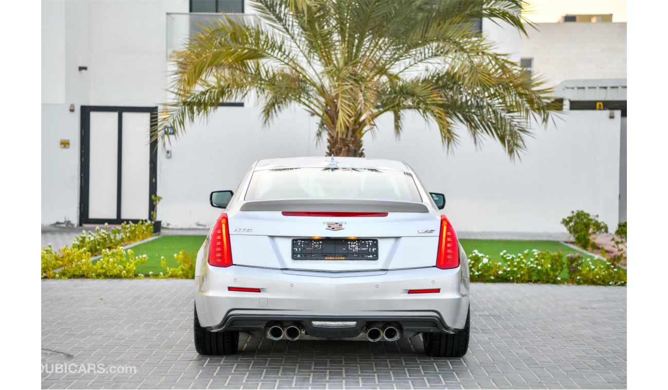 Cadillac ATS V - Carbon Fibre Pack - Under Agency Warranty - Service Contract - AED 2,330 PM - 0% DP