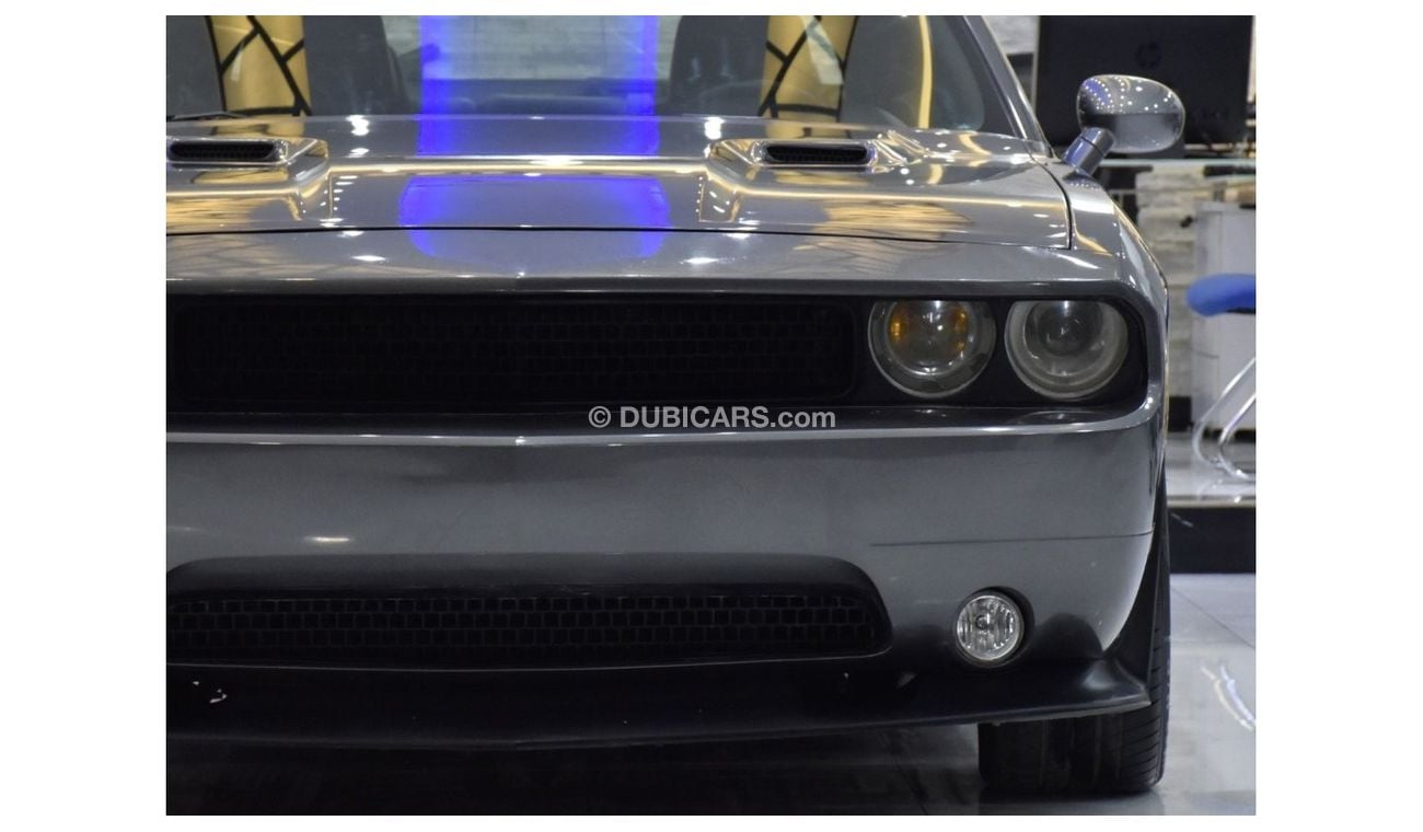 Dodge Challenger SRT8 EXCELLENT DEAL for our Dodge Challenger SRT 392HEMI ( 2012 Model ) in Grey Color GCC Specs