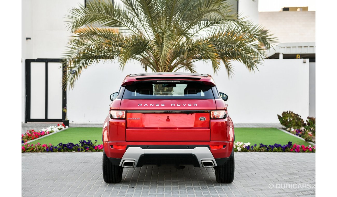 Land Rover Range Rover Evoque 2 Y Warranty - GCC - AED 2,185 PER MONTH - 0% DOWNPAYMENT