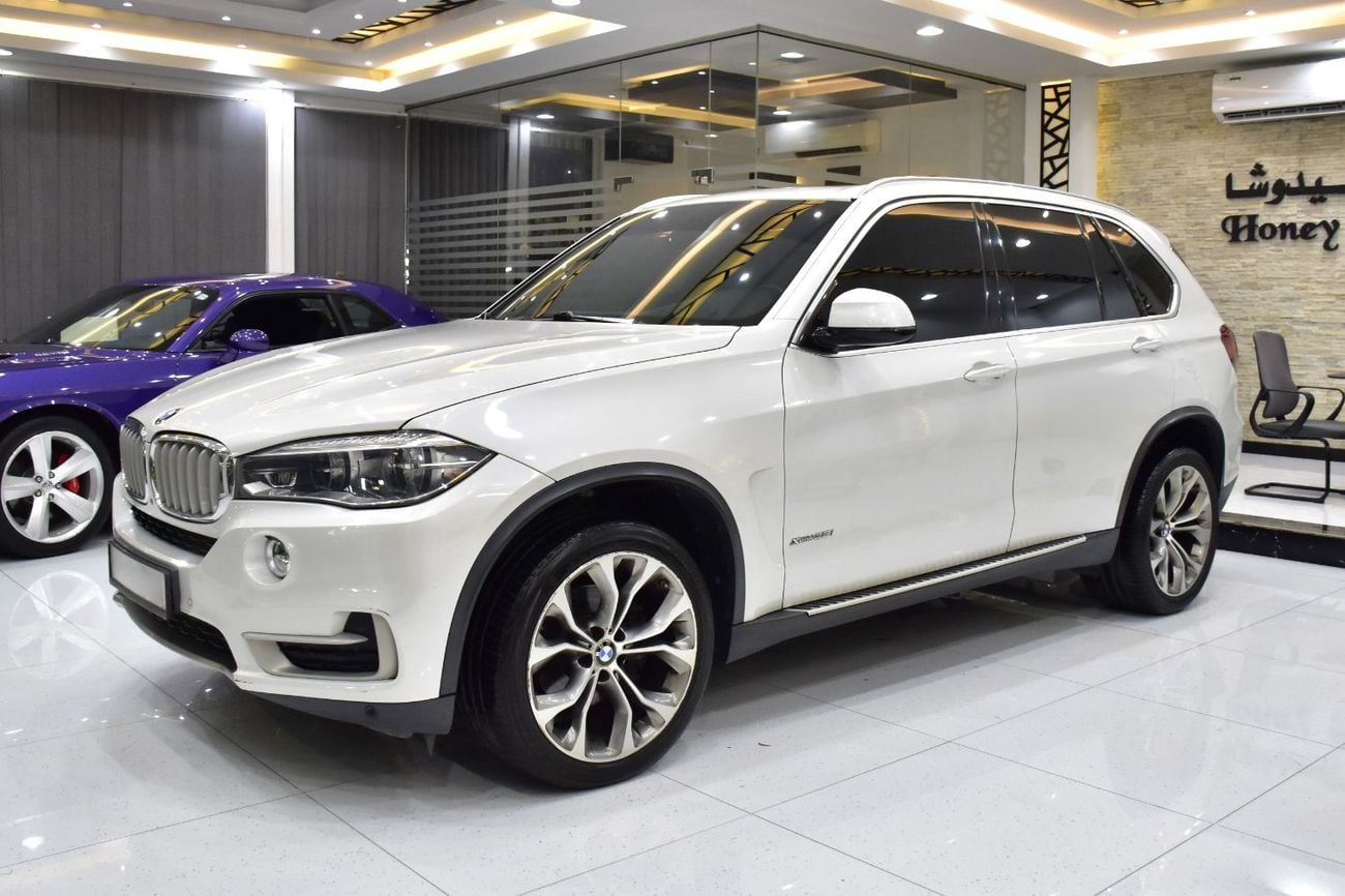 BMW X5 35i EXCLUSIVE EXCELLENT DEAL for our BMW X5 xDrive35i ( 2015 Model ) in White Color GCC Specs