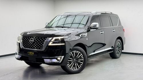 نيسان باترول 2022 Nissan Patrol LE Platinum, 12/2027 Nissan Warranty, Full Nissan Service History, GCC