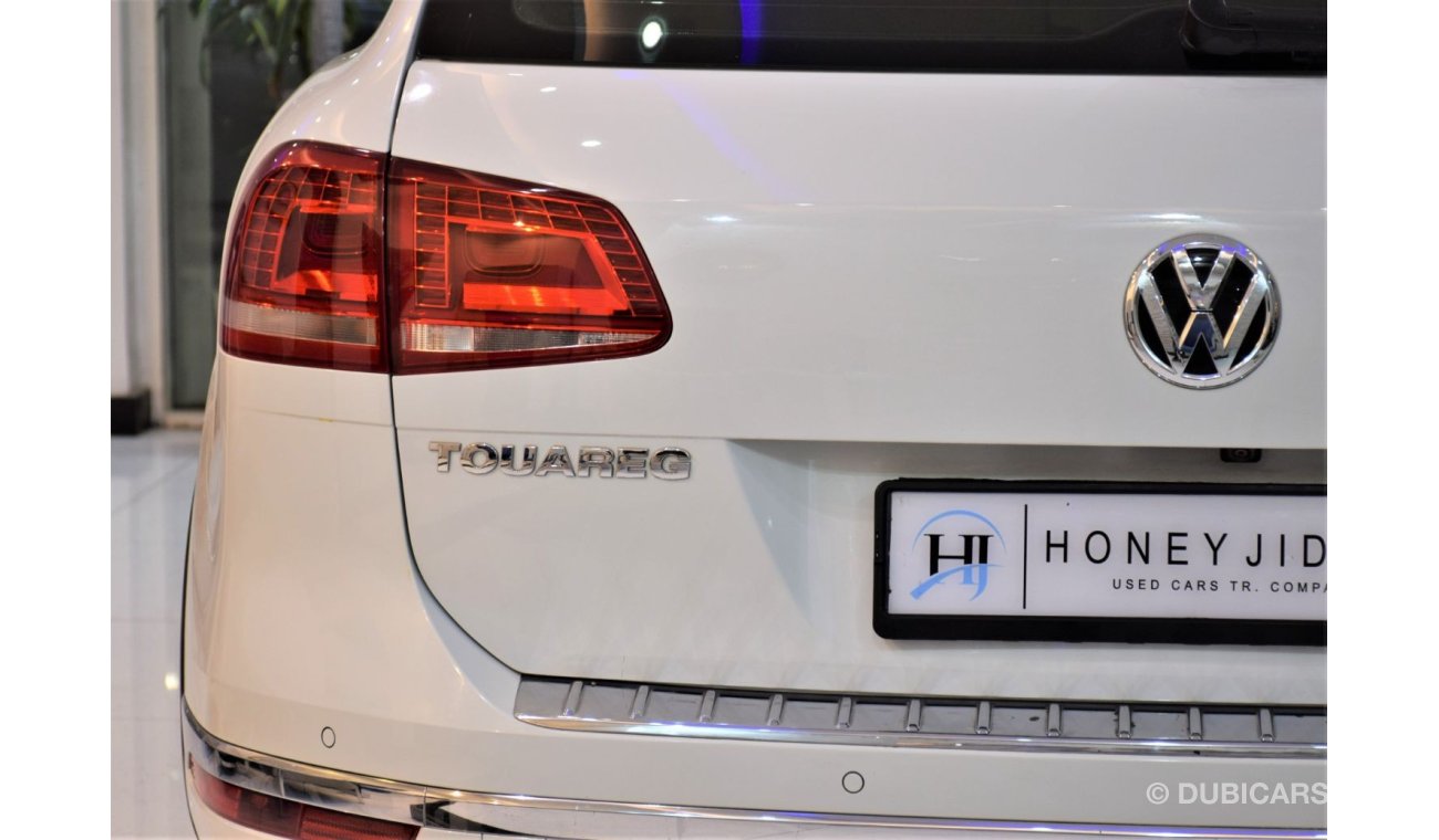 فولكس واجن طوارق AED 1,507 Per Month / 0% D.P | Volkswagen Touareg 2016 Model!! in White Color! GCC Specs