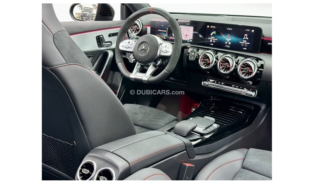Mercedes-Benz A 35 AMG Premium 2022 Mercedes-Benz A-35 AMG Aero Package, Mercedes Warranty 2027, Like New, GCC Specs