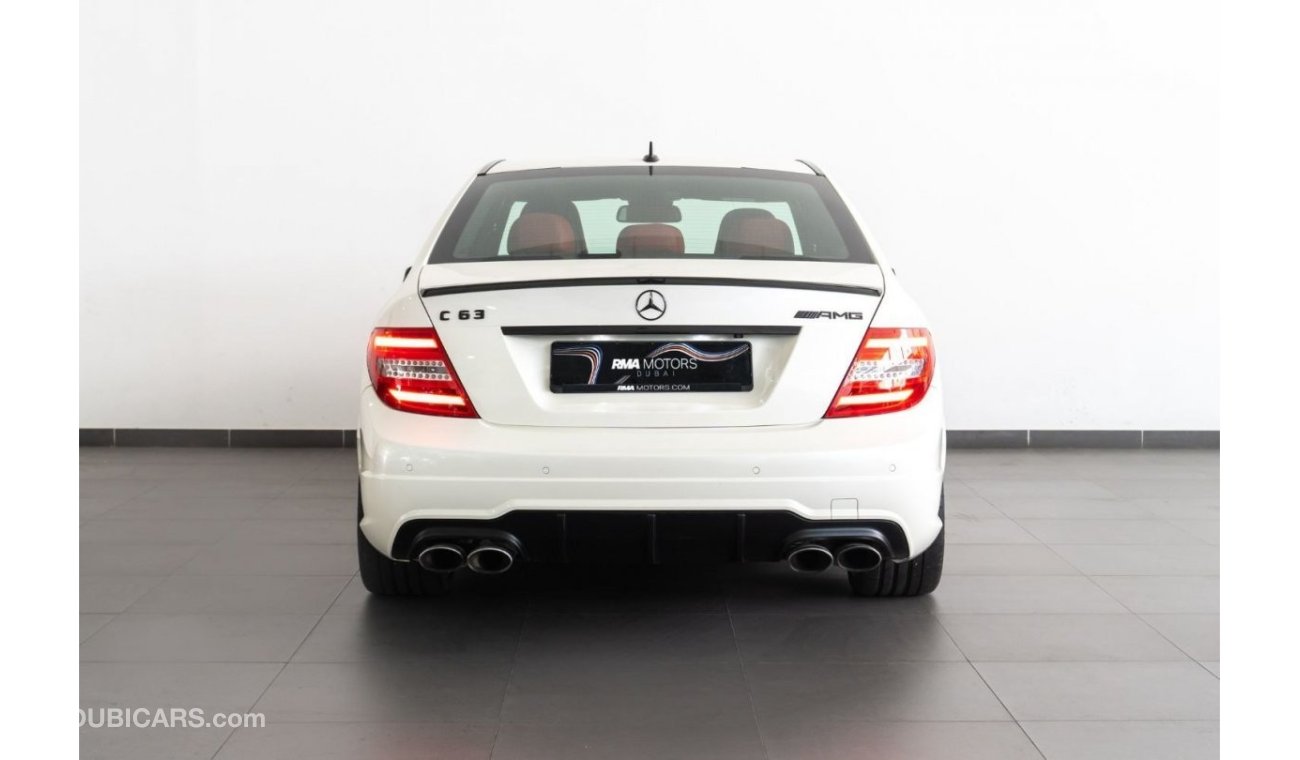 Mercedes Benz C63 AMG Std Std 2013 Mercedes C63 Performance Pack / 6.3L V8 487BHP!