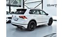 Volkswagen Tiguan EXCELLENT DEAL for our Volkswagen Tiguan R-Line 4Motion ( 2020 Model ) in White Color GCC Specs
