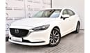 Mazda 6 AED 1299 PM 2.5L S GCC DEALER WARRANTY